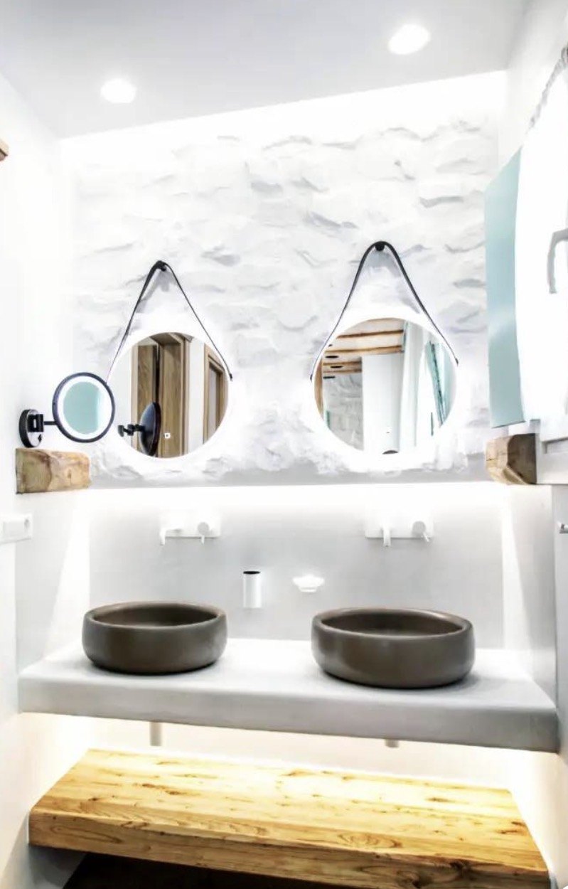 Bathroom project in Naxos