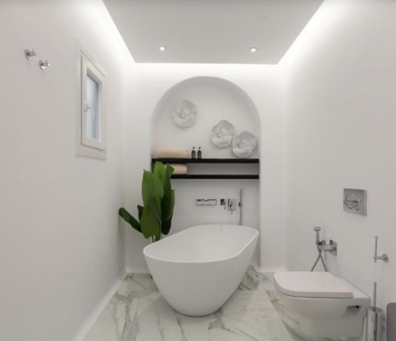 Bathroom project in Naxos