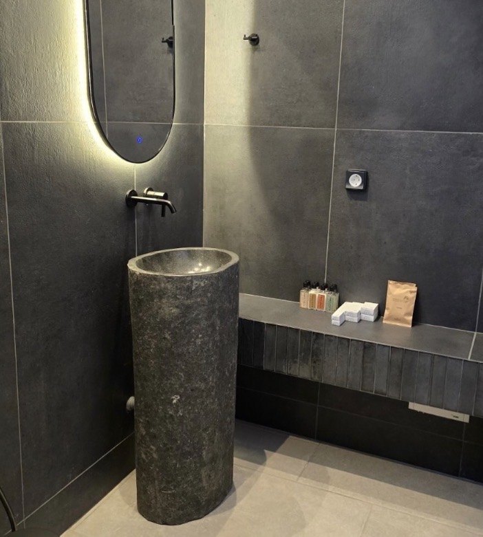 Bathroom project in Naxos