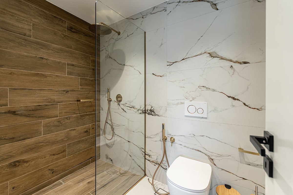 Bathroom project in Naxos