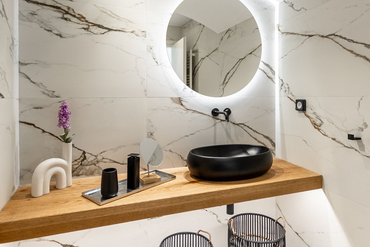 Bathroom project in Naxos