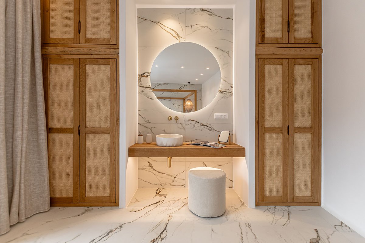 Tile and surface project in Naxos